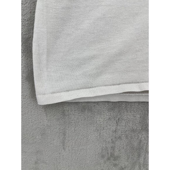 Vintage Budweiser 70s Size M Ringer Tee Single Stitch Distressed Graphic T-shirt - Picture 8 of 10